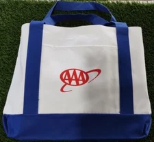 AAA Grocery Tote Bag White "5 Bags"