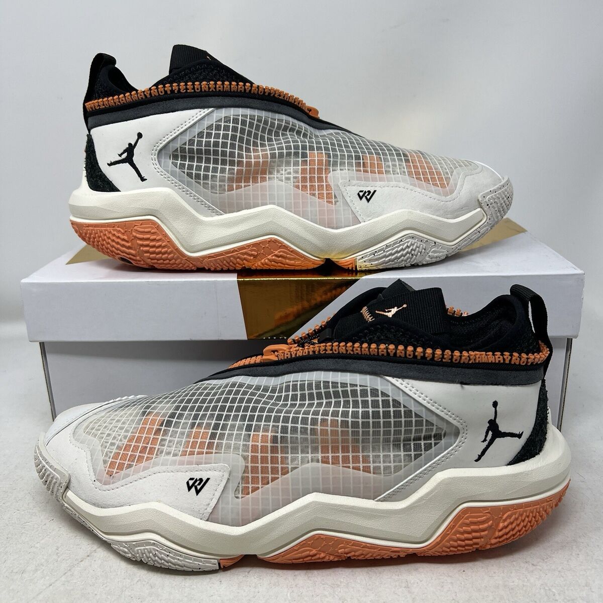 Nike Jordan Why Not ZER0.6 Rattan Black Orange Mens Nike Jordan Why Not ZER0.6 Rattan Black Orange Mens