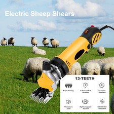 900W New Electric Sheep Shearing Clippers Shears Grooming Hand Tools  6 Speed