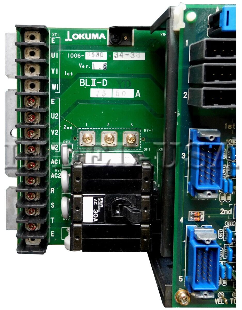 OKUMA SERVO DRIVE BLII-D 75/50A | eBay OKUMA SERVO DRIVE BLII-D 75/50A | eBay