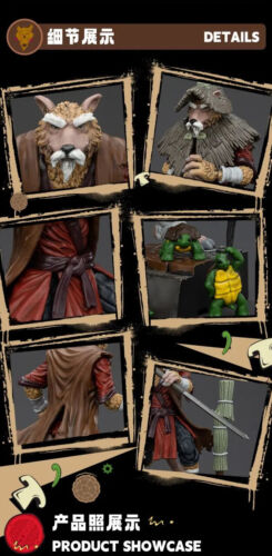 JOYTOY 1/18 TMNT SPLINTER APRIL ONEIL New instock - Picture 8 of 27