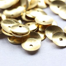 100 Pieces Raw Brass Bead Caps-8mm (CW-499C-S-231)