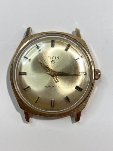 Antique ELGIN Automatic Men's Watch, Pre-Owned, Runs (30-#45)