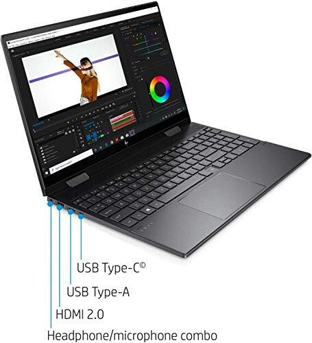 HP Envy x360 – 15.6" 2-in-1 FHD Touch – Ryzen 7 4700U – 8GB RAM – 512GB SSD - Afbeelding 4 van 8