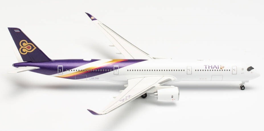 New! Herpa 529693-001 Thai Airbus A350-900 "Phu Pha Man", reg. HS-THG - 1:500