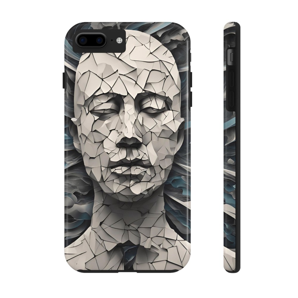 Abstract Art Surreal Man Phone Case Durable for iPhone Samsung