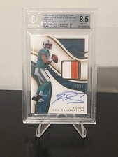 2020 Panini Immaculate Tua Tagovailoa RPA Rookie RC Patch Auto /49 Dolphins 
