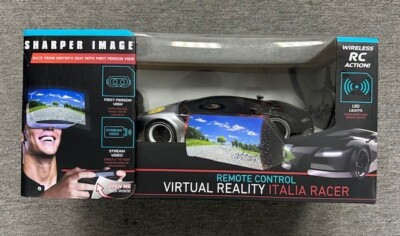 Sharper Image Toy RC Car Italia Racer 1:16 with Virtual Reality  New