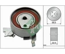 Tensioner pulley, timing belt INA 531027330 for Opel Vectra A
