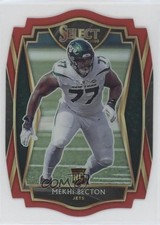 2020 Panini Select Premier Level Red Prizm Die-Cut Mekhi Becton #190 4a0