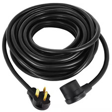 Welder Extension Cord 50 Ft. 8 / 3 250-Volt Indoor / Outdoor Braided Extension C