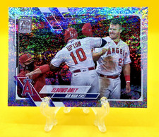 2021 TOPPS MIKE TROUT #166 SAND FOIL 59/310 