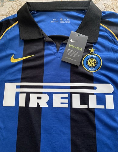 Inter Milan Nike 2001-2002 Home Jersey RONALDO #9 - Picture 13 of 24