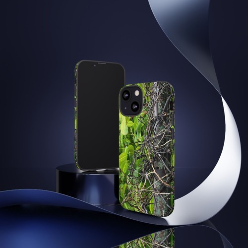 Tough Cases - Nature Inspired Eco Friendly Phone Cover, Leaf Print Rusty Fence, - 第 97/261 張圖片