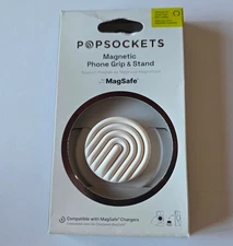 NEW PopSockets Magnetic Magsafe Compatible Phone Grip & Stand - COCONUT CREME