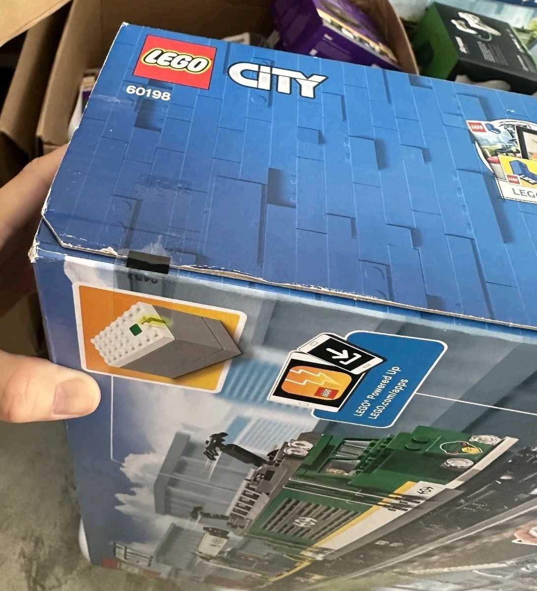 LEGO City 60198 Cargo Train with Powered Up functions | NEW with