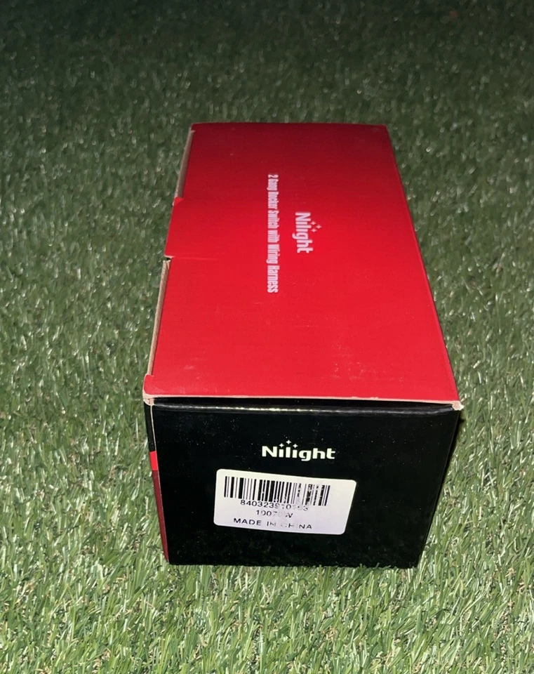 Nilight LED Light Bar Wiring Harness Kit - 2 Leads 12AWG Heavy Duty Off Switch - Image 3 of 4