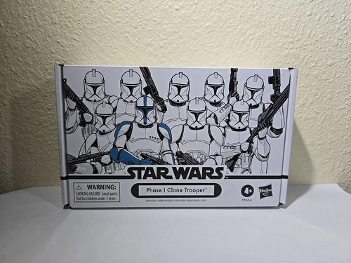Star Wars TVC 3.75" Vintage Collection Phase I Clone Trooper Army Builder 4-Pack