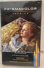 Prismacolor Premier 36 Artist Quality Verithin Colored Pencils New - Sealed