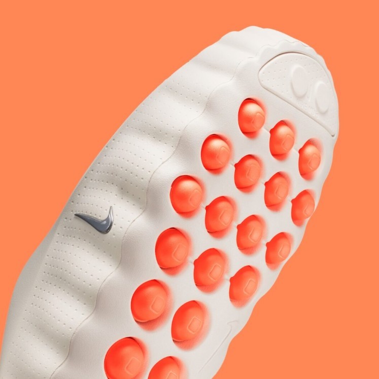 Nike Mind 001 Mule White Orange Men's Slip On Casual Comfort