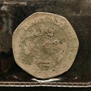 1972 México, Moneda de 10 pesos (acuñación Hidalgo) tipo cuproníquel