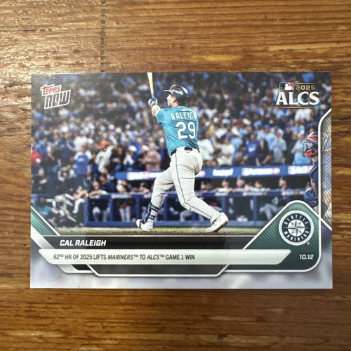 2025 Topps Now 860 Cal Raleigh