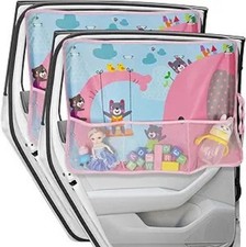 Car Sun Shade for Window Baby, 2 Pack Full Shade Car Wind Color: Elephant-2pcs