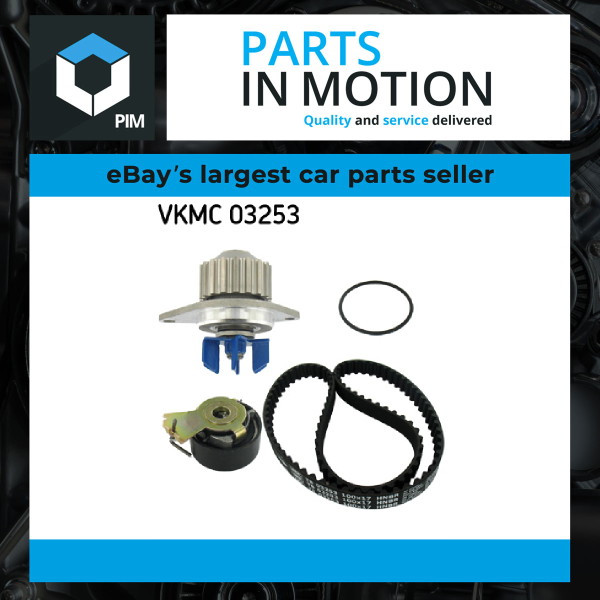 2x ✅Fits SKF VKMC 03253 Water Pump & Timing Belt Set ⭐UK Seller⭐ - Image 9