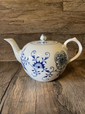 Meissen Teekanne Zwiebelmuster für ca. 750 ml (B2, B6H)