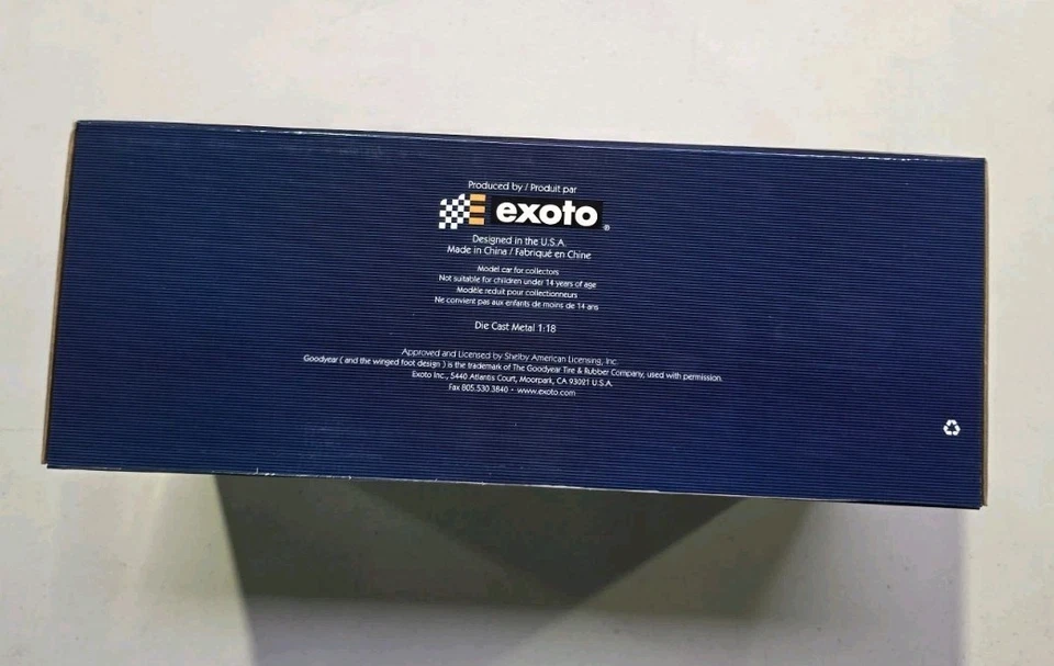 RARE 1/18 Exoto 1962 Shelby AC Cobra 260 Polished Aluminum w/Display Stand - Image 4 of 4