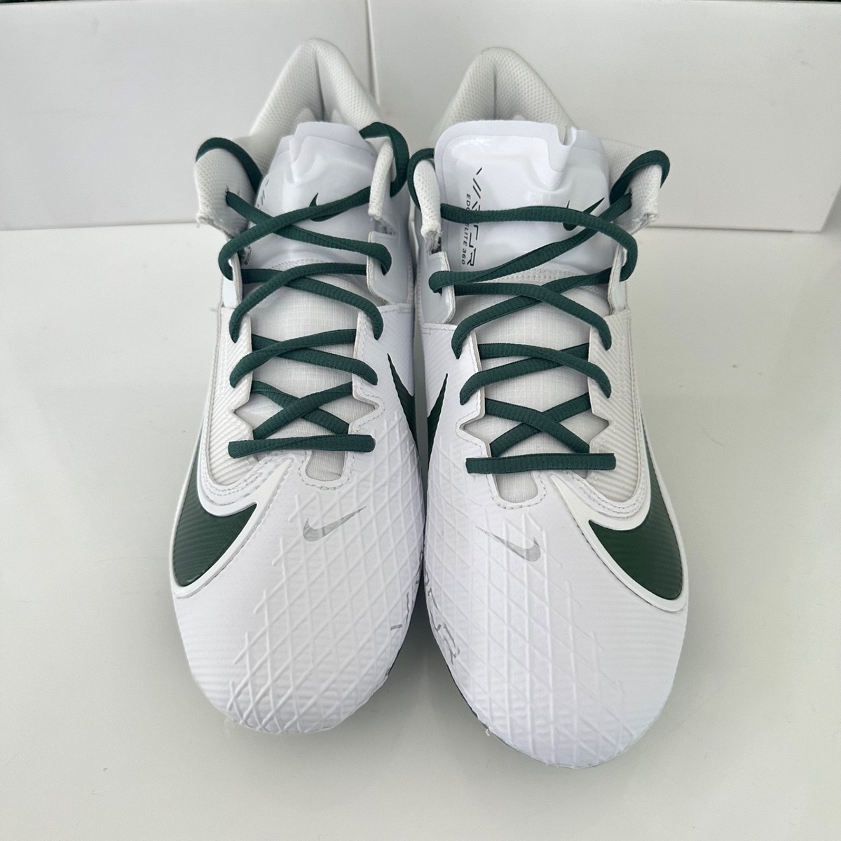 Nike Vapor Edge Elite 360 2 NBY White Green Football Cleats FD5713