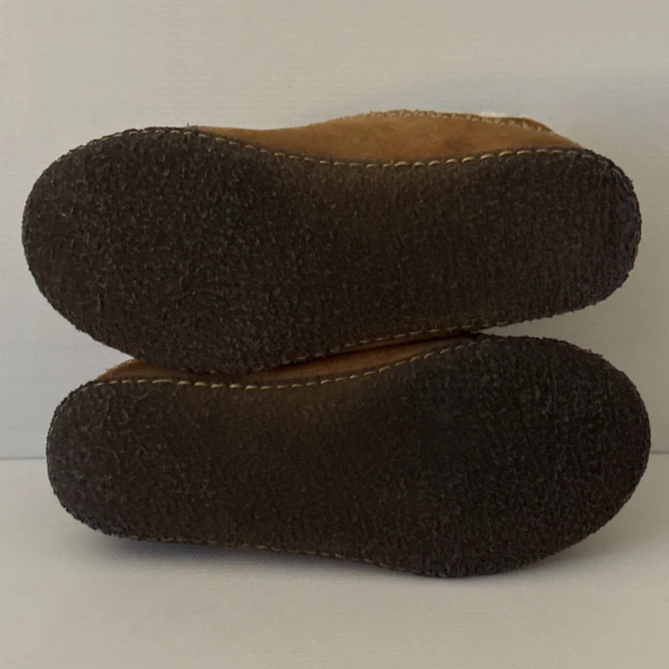 Sorel Men's Manawan II Slipper Elk Natural Brown US Size 9 NM3477 Faux Fur Trim - Image 4 of 4