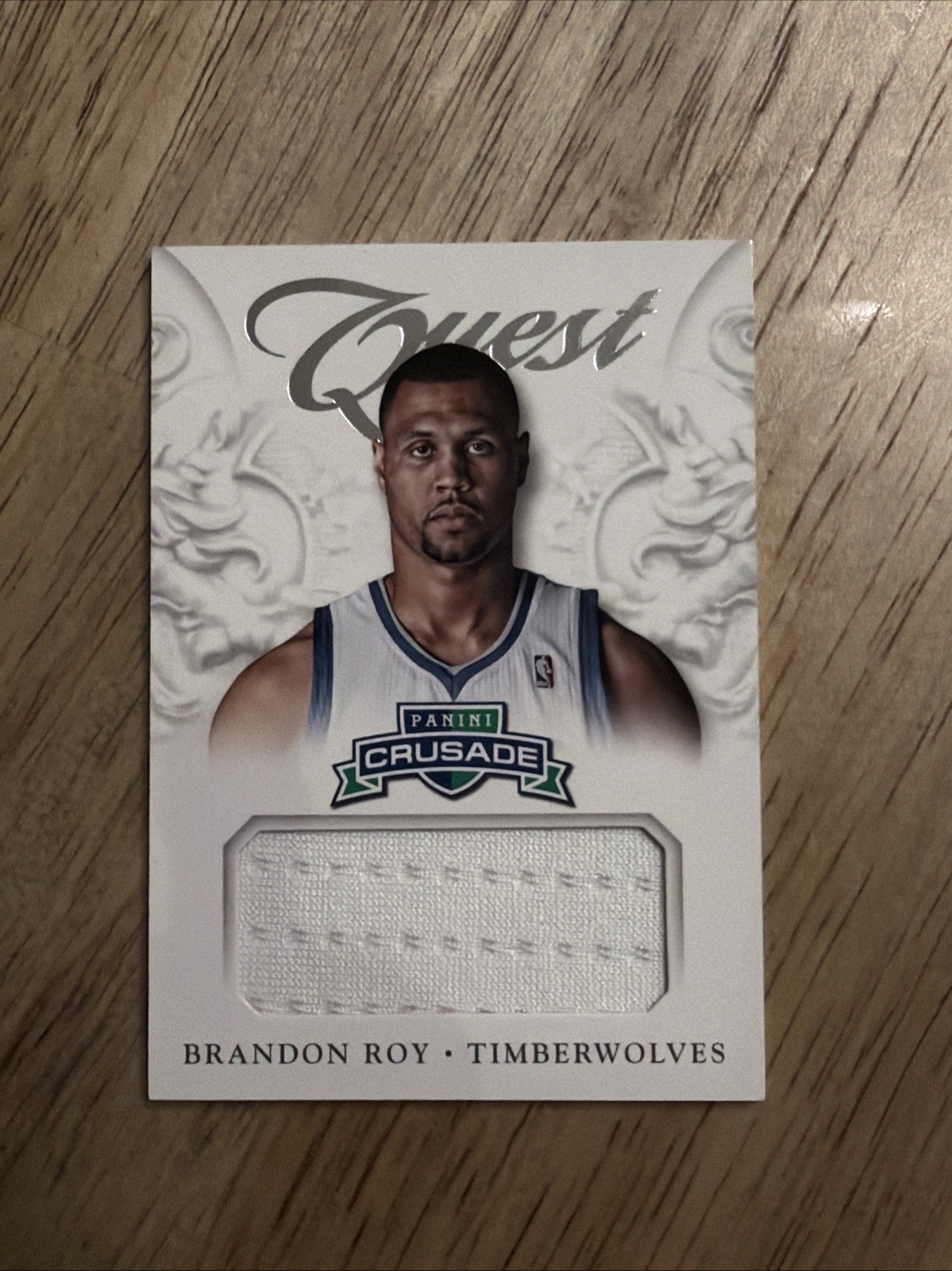 Brandon Roy #20 2012-13 Panini Crusade Basketball Quest Memorabilia