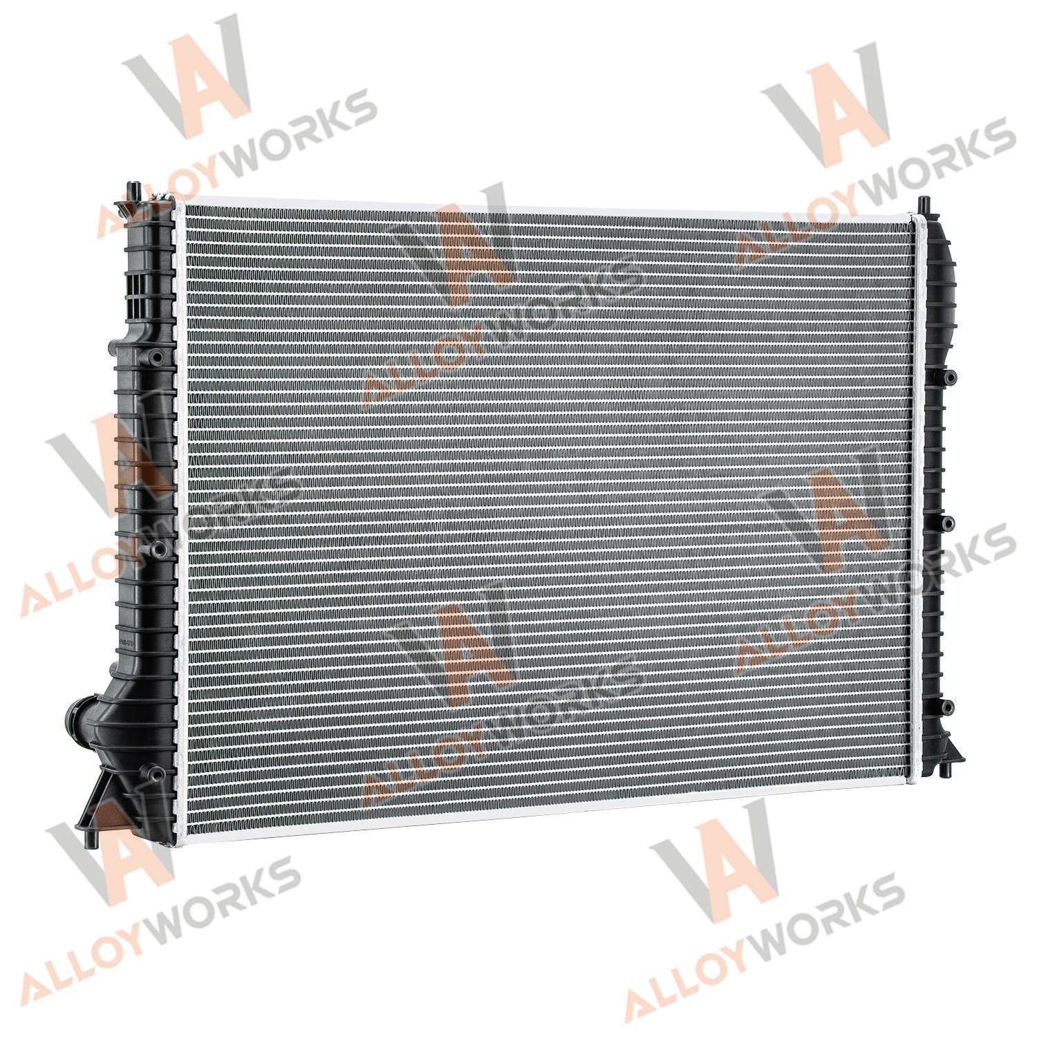 For 2004-2011 Bentley Continental Gt Gtc Flying Spur W12 Engine Radiator 2 Core