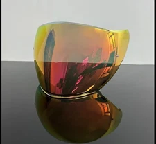 AGV K5 JET Helmet Shield Visor Lens Red Gold