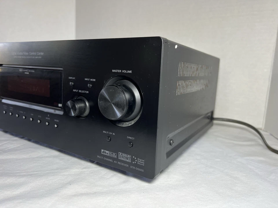 Vintage Sony STR-DG500 Stereo Receiver Amplifier No Remote Tested Working - Image 3 of 4