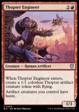 Magic/MTG Thopter Engineer BLC-204 Uncommon Englisch NM