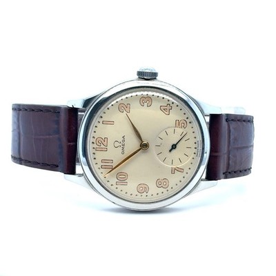Omega Vintage Handaufzug 2179/6 Cal.30T2 Kleine Sekunde Edelstahl Klassiker (3)