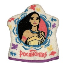 Vintage 1990s Disney Pocahontas Wash Cloth Hand Terry Mitt New Without Tags
