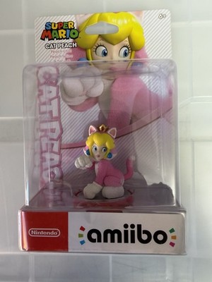 Nintendo Amiibo Cat Peach Super Mario 3D World + Bowser's Fury Figure