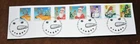 GB 2012 Christmas, Commemorative Stamps On Piece, Used, ex FDC