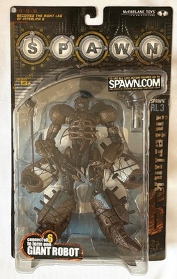 MCFARLANE SPAWN INTERLINK 6 GIANT ROBOT RL3 ACTION FIGURE  (Series 18) 2000 NEW