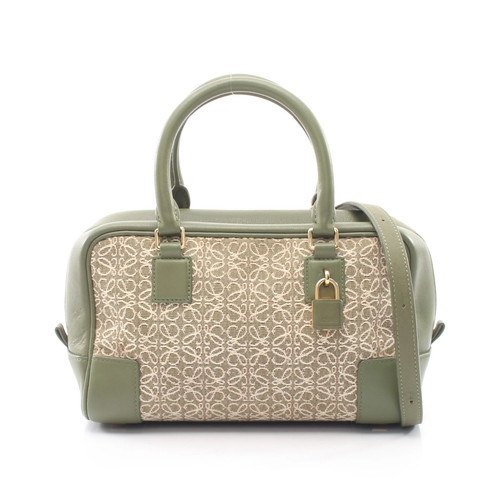 Loewe 23 2WAY Handbag White Leather #RCB5580
