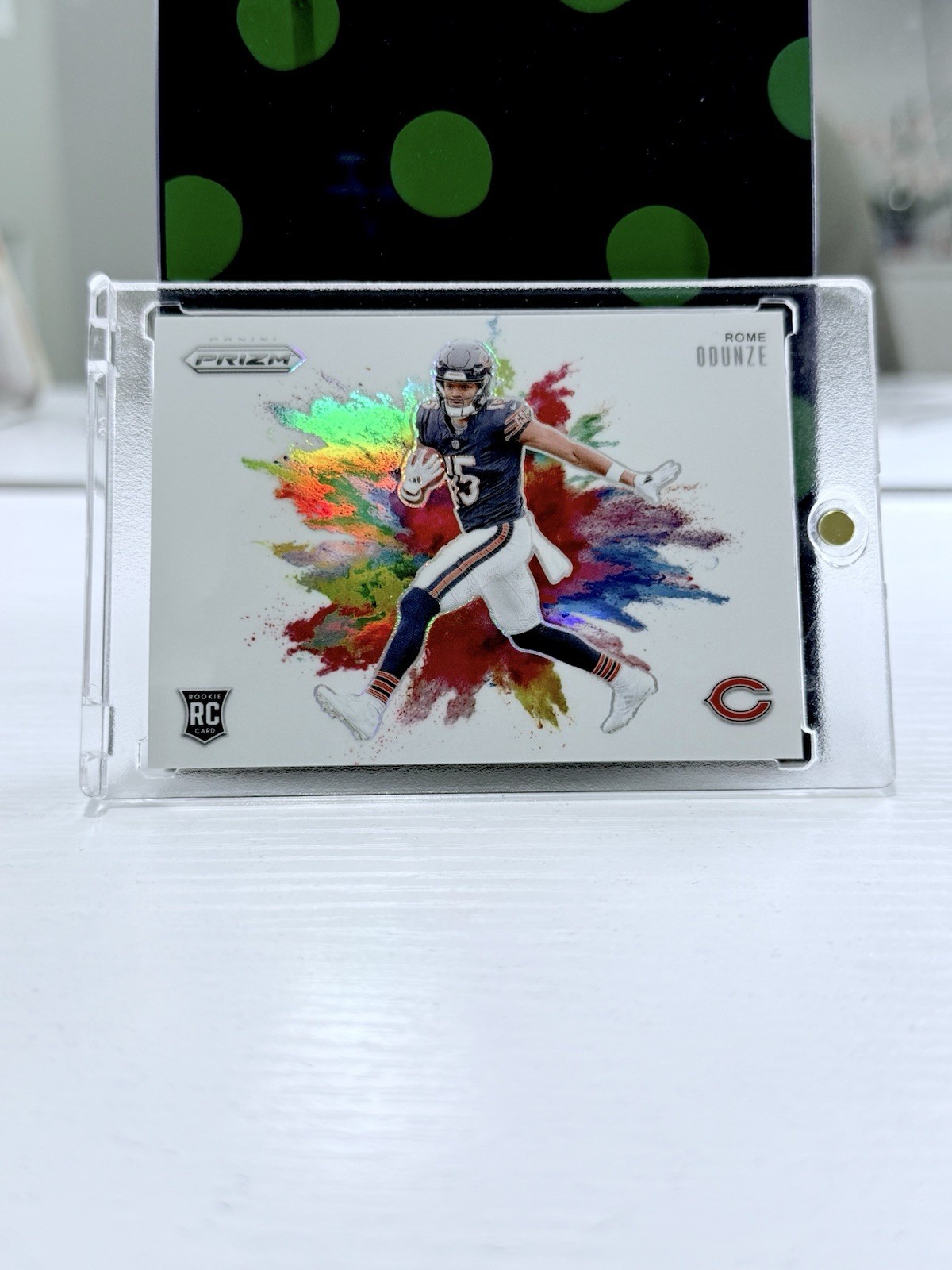 2024 Panini Prizm - Color Blast Rome Odunze #12 (RC)