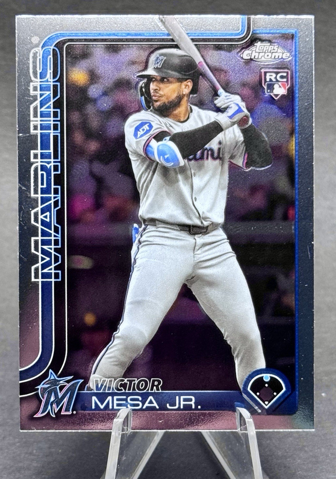 2025 Topps Chrome Update Agustin Ramirez Rookie Base #USC200 Miami Marlins RC