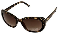 Esprit Womens Sunglass Tortoise Fashion Rectangle, Brown Gradient Lens 19455 545