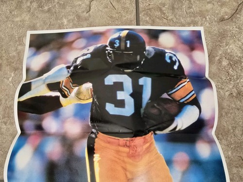 Pittsburgh Steelers Donnie Shell Safety NFL Vintage 80's Photo Action POSTER - Picture 3 of 3