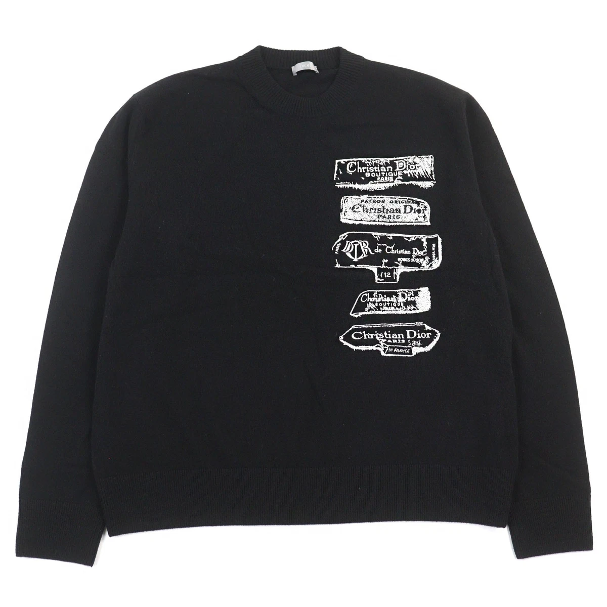Dior Crew Neck Black Sweaters for Men for sale | eBay