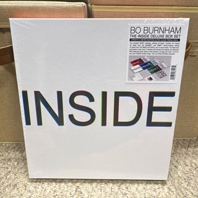 Bo Burnham - Inside Deluxe Limited Box Set Clear Colored Vinyl 3LP 2022
