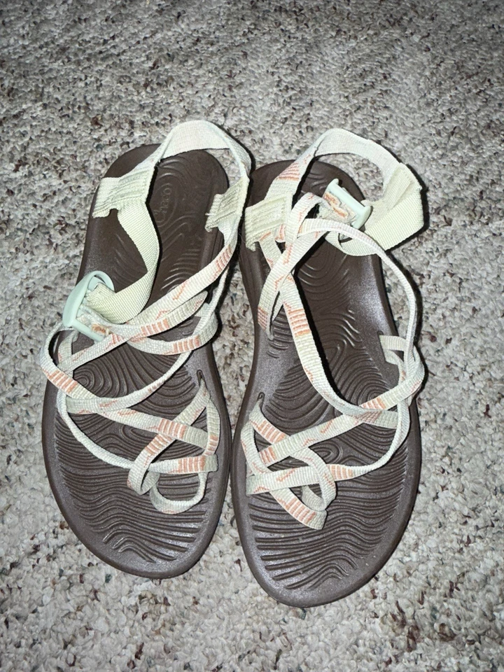 Sandalias Chaco con tiras senderismo al aire libre 8 para mujer Cloud X2 JCH108036 Foto 3 de 4